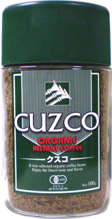 1847（翌々週）オキノ （ビン）有機インスタントコーヒー クスコ 80g