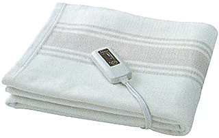 22654 直送 ゼンケン 電気掛敷オーガニックコットン毛布ZB-OC102 1枚