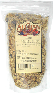 33739(翌々週)アリサン アップル・レーズン・くるみグラノラ 350g