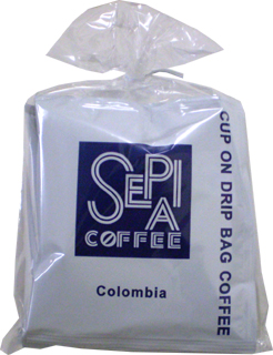 37331 セピア ドリップバッグ（コロンビア） 5袋入