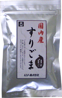 38924 ムソー 国内産 すりごま・白 30g