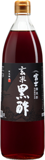 40751 飯尾 富士玄米黒酢 900ml