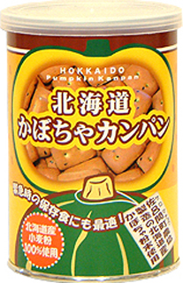 43379(翌々週)創健 かぼちゃカンパン 缶入 110g
