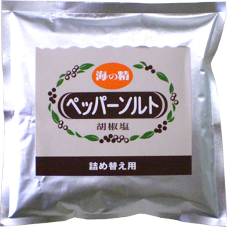 44615 海の精 ペッパーソルト 詰め替え用 55g