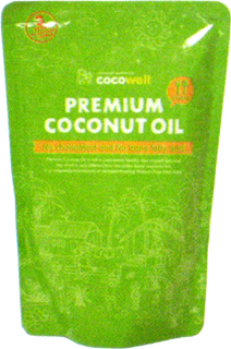 45423（翌々週）ココウェル 香りのない 有機ココナッツオイル 460g