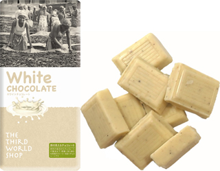 46653(翌々週)第三世界 PA 有機 ホワイトチョコレート 80g