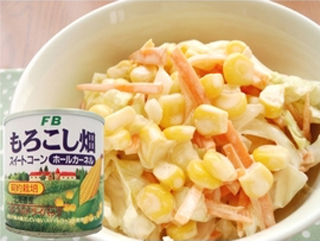 56981（翌々週）F.B もろこし畑（ホールカーネル）固形量125g 180g