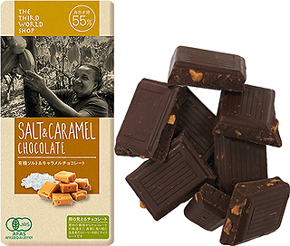 60292(翌々週)第三世界 PA 有機 ソルト&キャラメルチョコレート 80g