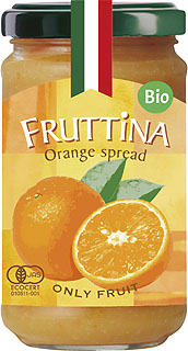 61511 ミトク フルッティーナ 有機オレンジスプレッド 220g