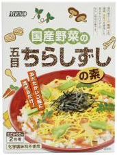 1592 ムソー 国産野菜の五目ちらし寿司の素 2合用