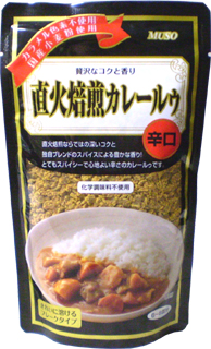 24526 ムソー 直火焙煎カレールゥ・辛口 170g