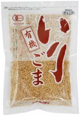 25201 ムソー 有機　いりごま・白 80g