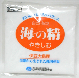 28011 海の精 やきしお(詰替用)60g 1袋