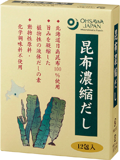 28431 オーサワ オーサワの昆布濃縮だし 5g×12包 60g