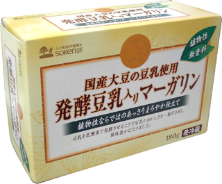 33777 創健 発酵豆乳入り マーガリン 160g