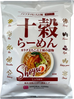 35629 桜井 十穀らーめん・醤油味(ノンフライ) 89g