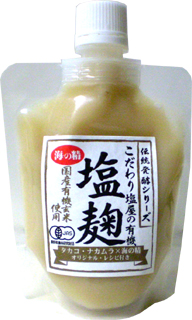 47007 海の精 こだわり塩屋の有機 塩麹 170g