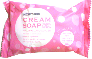47226 パックス ナチュロン クリームソープSR 微香性(スィートローズ) 100g