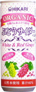 47416 ヒカリ OGぶどうサイダー＋レモン　250ml×6 1組