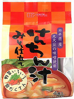 5096(翌々週)創健 けんちん汁みそ仕立て(フリーズドライ) 10.6g×4