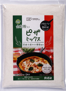 57344(翌々週)創健 全粒粉入りピザミックス 200g