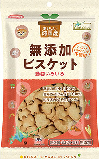 58863 ノースカラーズ 純国産　ビスケット 120g