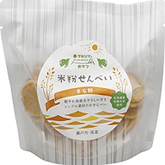 59186 マルシマ 米粉せんべい　きな粉 63g