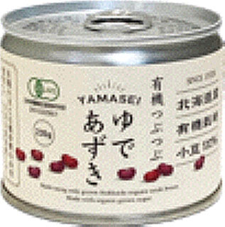 62065(翌々週)山清 有機 つぶつぶ ゆであずき ★NEW★ 235g