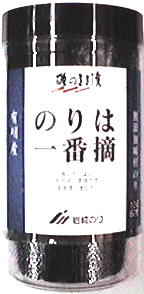 7793 岩崎食品 のりは一番摘み　N味付のり（卓上） 60枚