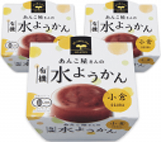 32191 遠藤製餡 有機水ようかん・小倉 100g×6 1組
