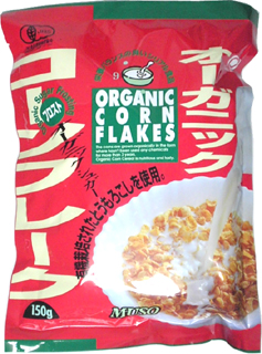 4187 ムソー オーガニック　コーンフレーク・フロスト 150g