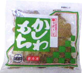 55108 岩手阿部 かしわもち（つぶあん） 50g×4