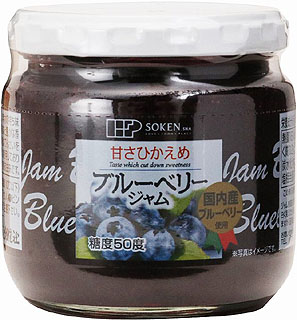 1618（翌々週）創健 ブルーベリージャム（国産ブルーベリー） 200g