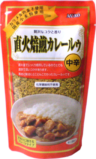 24525 ムソー 直火焙煎カレールゥ・中辛 170g