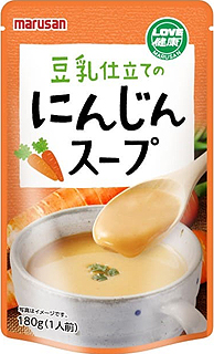 30858 マルサン 豆乳仕立ての　にんじんスープ 180g