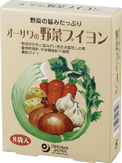 31262 オーサワ オーサワの野菜ブイヨン　5g×8包 40g