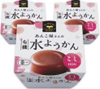 32192 遠藤製餡 有機水ようかん・こし 100g×6 1組