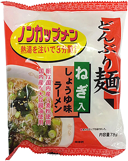 34407 トーエー どんぶり麺しょうゆ味ラーメン78g×4個 1組