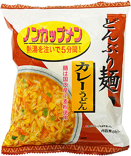 34410 トーエー どんぶり麺　カレーうどん　86.8g×4個 1組