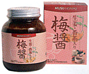 34666 無双本舗 生姜・番茶入り梅醤 250g