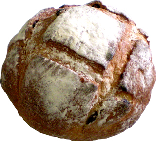 38964 世界パン 天然酵母レーズンカンパーニュ 1個