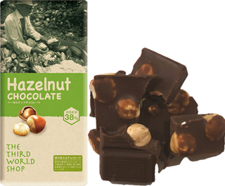 45414（翌々週）第三世界 PA　有機 ヘーゼルナッツチョコレート 100g