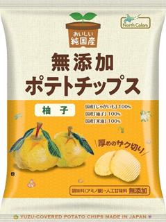 53281 ノースカラーズ 純国産ポテトチップス　柚子 53g