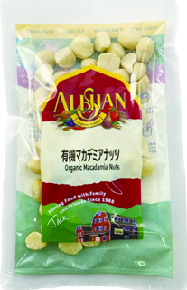 58001（翌々週）アリサン 有機マカデミアナッツ（無塩・生） 70g