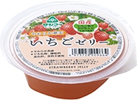 58496 サンコー やわらか寒天　いちごゼリー 110g