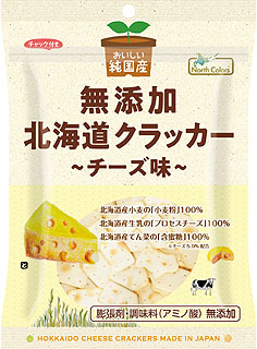 61653 ノースカラーズ 純国産　北海道クラッカー　チーズ味 90g
