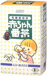 6388 ムソー 有機・赤ちゃん番茶T・B　2g×18 1個