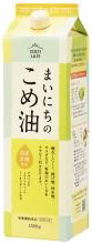 34662 三和 まいにちのこめ油（旧）みづほ こめ油 1500g