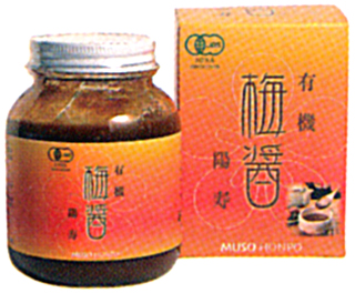 34665 無双本舗 有機　梅醤　陽寿 250g