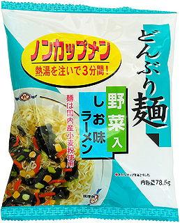 38925 トーエー どんぶり麺しお味ラーメン　78.5g×4 1組